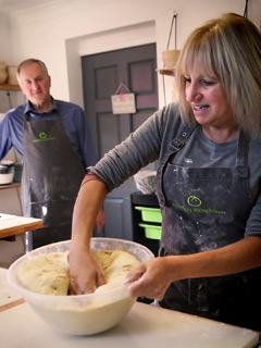 Victoria Feldman at Canterbury Baking School