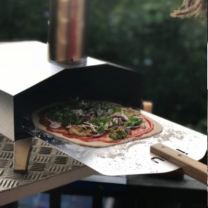 vegan pizza outdoor oven