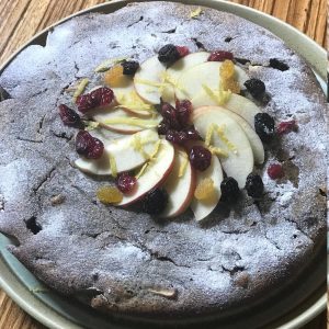 apple honey poppy seed cake